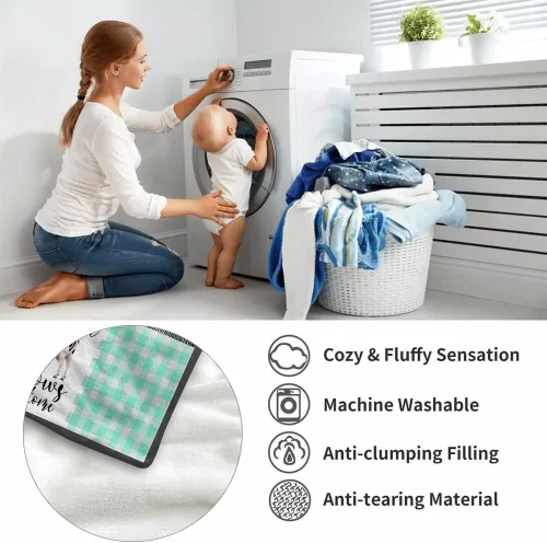 Vista 5 de YunTu Manta de vaca con estampado de vaca de animales de granja para niñas y mujeres, ropa de cama de decoración de vaca, regalos para Navidad, San