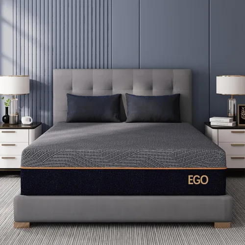 Vista 13 de EGOHOME Colchón de espuma viscoelástica Queen de 10 pulgadas para dolor de espalda, cama de gel de cobre refrescante en una caja, espuma fabricada