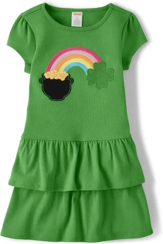 Vista 15 de Gymboree Girls and Toddler Short Sleeve Fit and Flare Dresses Prep School
