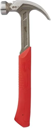 Milwaukee Martillo de garra curvada de 20 oz/14 "(20)