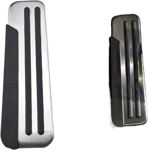 Vista 2 de Pedal de coche de acero inoxidable para pedal muerto para Nissan March Maxima Juke Pulsar X-Trail Qashqai Leaf Sunny Conveniente