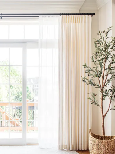 Vista 8 de BlastHome® Barras de cortina dobles de lujo no ajustables para ventanas, juego de varillas prémium de 1 ¼ pulgadas, 4 pies de longitud fija Marrón