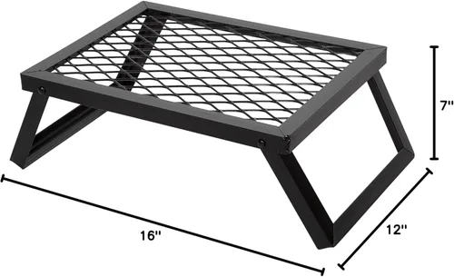 Vista 7 de Stansport Parrilla de Campamento Portátil de Acero con Revestimiento en Polvo