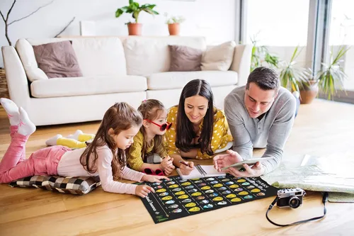 Vista 6 de Mapa de Parques Nacionales para Raspar (12x16, Negro/Dorado) – Los 63 Parques de EE.UU., Póster Rastreador de Viajes, Kit Listo para Regalo