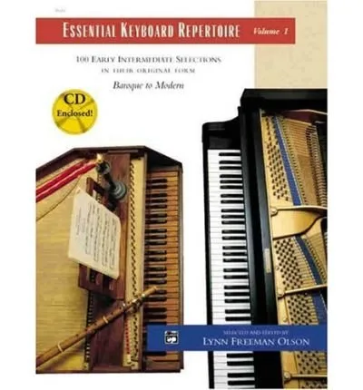 Essential Keyboard Repertoire, Vol 1 100 Early Intermediate Selections in Their Original Form - Baroque to Modern, Book & CD (Alfred Masterwork