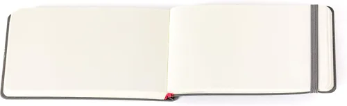 Vista 5 de Libro de bocetos de bolsillo en forma de paisaje de Leda Art Supply, 5.5 pulgadas x 3.3 pulgadas, Libro de bocetos flexible que se mantiene plano