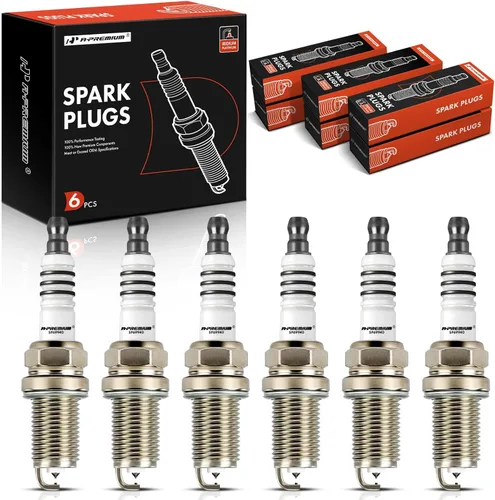 Vista 10 de A-Premium Bujías de Iridio Platino Compatibles con Honda CR-V 2002-2009, Civic 2002-2005, Accord 2003-2007, Element 2003-2011 y Acura TSX 2004-2008