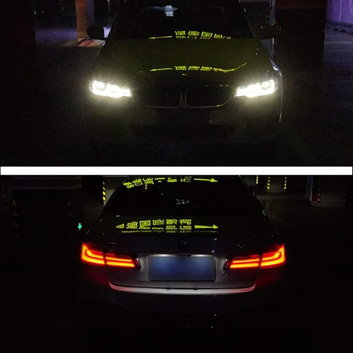 Vista 3 de TOMALL Película de vinilo negro claro de 78.7 x 12 pulgadas para faros delanteros de automóvil, luces antiniebla, calcomanías autoadhesivas