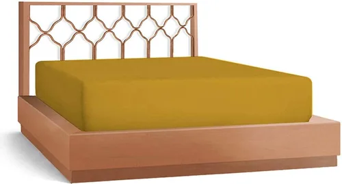 Vista 8 de Sábana bajera ajustable de color burdeos, 1 pieza, con bolsillo extra profundo, se adapta a colchones de 45,7 a 21.2 in en todo elástico de calidad