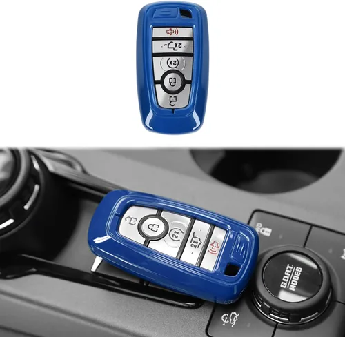 Vista 10 de para Ford Bronco/Sport Carcasa de Llavero, Funda Protectora de Llaves Compatible con Ford Bronco/Sport 2021 2022 2023 (ABS, Naranja)