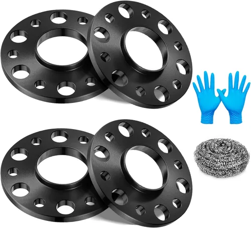 Vista 11 de BDFHYK 5x120mm a 5x114.3mm Patrón de pernos de rueda 1 pulgada Convertidor de espaciador de rueda Compatible con Buick Cadillac Chevy GMC Pontiac
