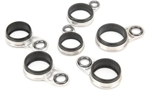 Vista 8 de 41 in 1 Set Rosting Tackle Fishing Rod s, Fishing Accessory with Less Steel and Ceramic l, Tips for Rock Castis