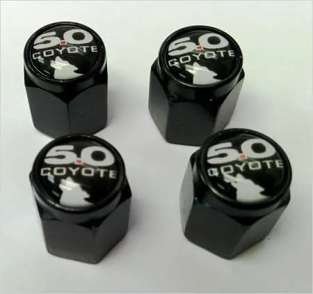 Vista 10 de Tapas de válvula de vástago para Ford Mustang Coyote 5.0 Shelby GT, Negro - Negro