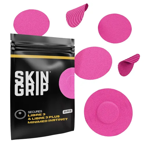 Vista 14 de Skin Grip Freestyle Libre 3 & Instinct - Parches adhesivos impermeables y resistentes al sudor para 10-15 días (no para Libre2), cubierta