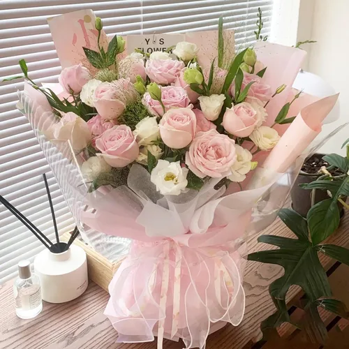 Vista 6 de 20 hojas de papel de regalo para ramos, papel de embalaje de flores impermeable, suministros de ramo de floristería, embalaje de regalo para bodas
