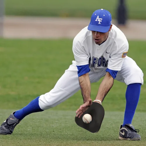 Vista 3 de BaseGoal Softhands - Entrenador de campo de espuma Quik Hands Batting Baseball Infield Practice con dos manos