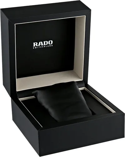 Vista 3 de Rado Reloj negro de cuarzo suizo R28887162 R5.5 para hombre, Negro