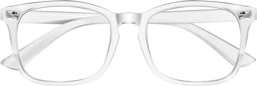 Vista 7 de Reading Glasses for women Blue Light Blocking Glasses Filter UV Square Lightweight Readers Glasses for Men and Women