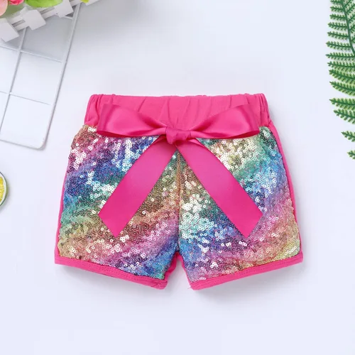 Vista 3 de IBTOM CASTLE Watermelon 1st Birthday Rainbow Cake Smash Short Set with Princess RomperHeadband for Baby Girls Photo Shoot