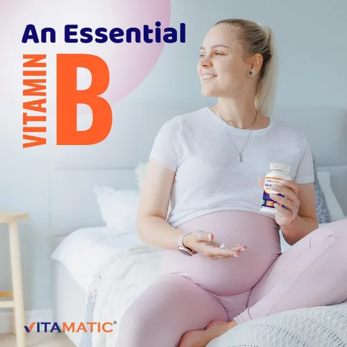 Vista 6 de Vitamatic Ácido fólico 1000 mcg (1 mg) - Tabletas vegetarianas - 1667 mcg DFE - Vitamina B9 (240 unidades (paquete de 1))