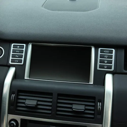 Vista 4 de YIWANG Cubierta de navegación GPS para consola interior para Land Rover Discovery Sport 2015-2019 Accesorios de coche