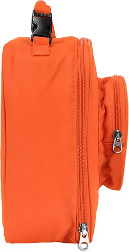 Vista 10 de Bolsa de almuerzo LEGO, duradera y aislada, con bolsillo de malla y compartimento con cremallera, perfecta para comidas sobre la marcha, negra