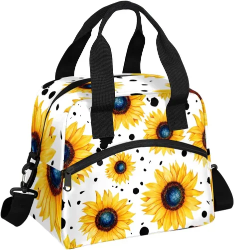 Vista 35 de Lonchera térmica de cocodrilo para mujeres y hombres, reutilizable, bolsa enfriadora, bolsa grande a prueba de fugas con correa de hombro ajustable