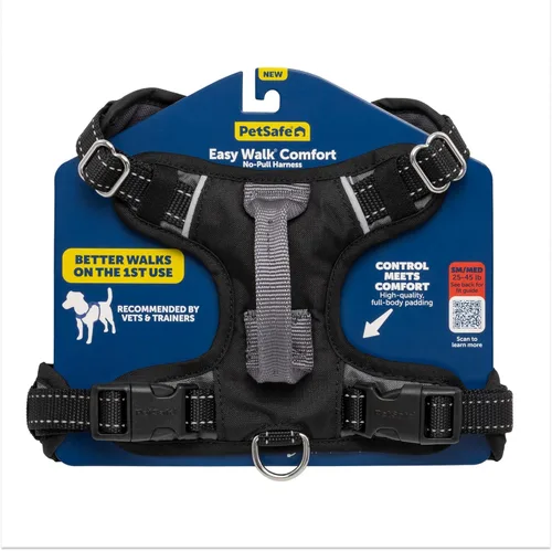 Vista 15 de PetSafe Easy Walk Comfort - Arnés para perro sin tirones, mejor arnés de entrenamiento para caminar, diseño acolchado de cuerpo completo, tela