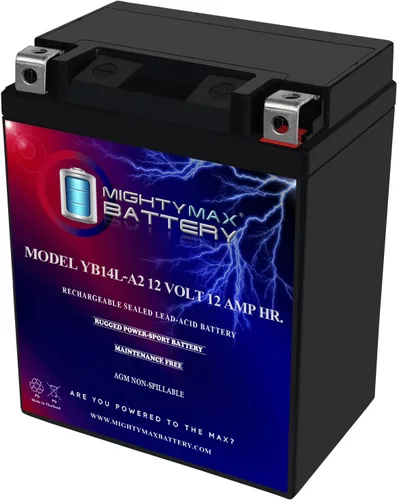 Vista 11 de Mighty Max Battery YB9A-A -12 voltios 9 AH, 130 CCA, batería de motocicleta SLA AGM sin mantenimiento recargable
