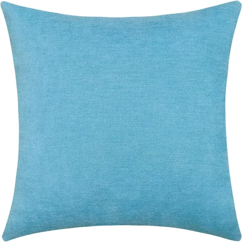 Vista 36 de Jeneoo - Fundas de almohada decorativas rojas brillantes de chenilla suave, fundas de cojín cómodas y sólidas para sofá de sala de estar