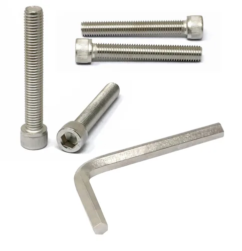 Vista 112 de iexcell Kit de tornillos de cabeza hexagonal de acero inoxidable 304, 100 unidades M2 x 0.157 in, paso de rosca de 0.016 in