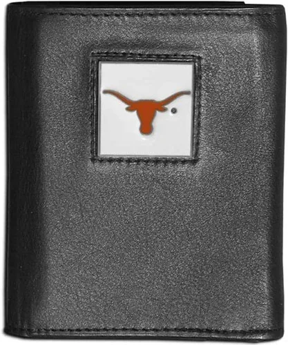 Vista 33 de Siskiyou Sports NCAA - Cartera de cuero de tres pliegues