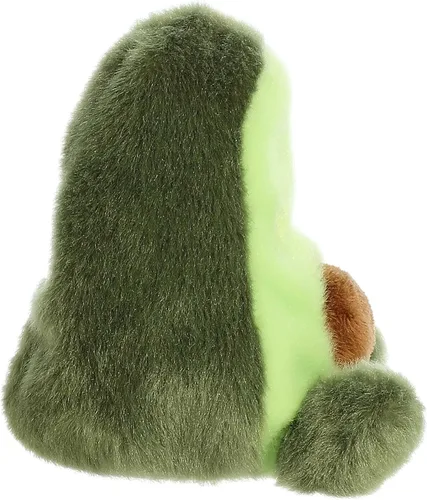 Vista 3 de Aurora® Adorable Palm Pals™ Airy Avocado™ Animal de peluche, diversión de bolsillo, juego sobre la marcha, verde, 5 pulgadas