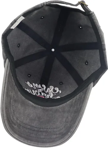 Vista 6 de Tbstlumd Chemo Hair Don't Care - Gorra de béisbol para mujer, divertida gorra de béisbol bordada ajustable de algodón rosa