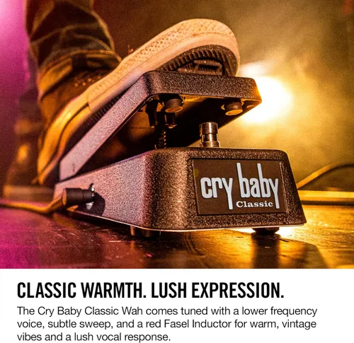 Vista 2 de JIM DUNLOP Cry Baby Classic Wah GCB95F Pedal de efectos para guitarra