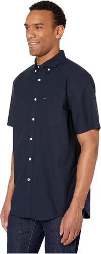 Vista 2 de Tommy Hilfiger Camisa casual de manga corta con botones para hombre en corte clásico