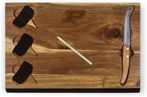 Vista 66 de PICNIC TIME NCAA NCAA - Juego de tablas de cortar y herramientas de queso de acacia Delio unisex para adultos