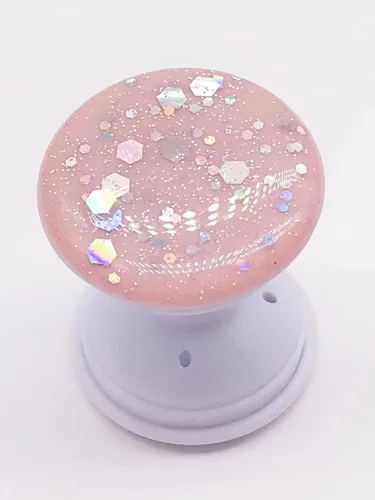 Vista 9 de Enchufe extensible para teléfono, soporte de montaje con purpurina brillante para teléfono celular, soporte plegable para teléfono celular, agarre