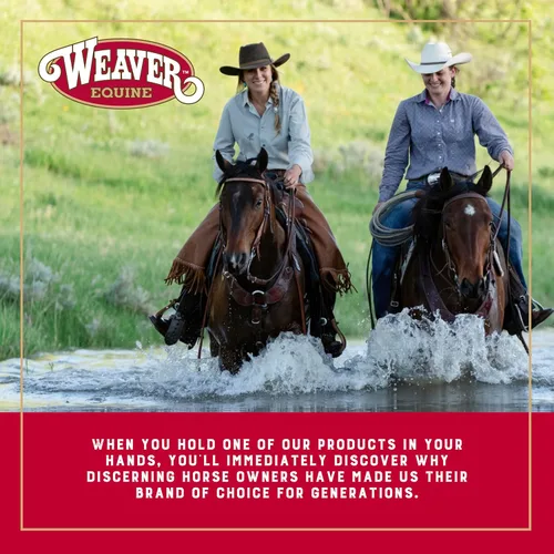 Vista 6 de Weaver Equine - Correas para botas vaqueras de cuero de vaca genuina para botas vaqueras, correas de espolón occidental para montar a caballo