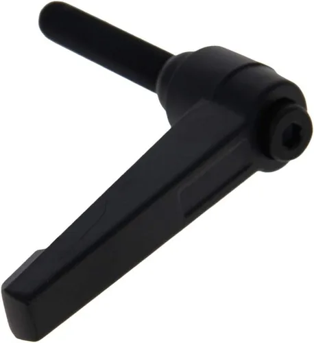 Vista 31 de Othmro 1 manija de palanca de sujeción con rosca M10, palanca de trinquete de botón de aleación de aluminio, mango de bloqueo ajustable con perno