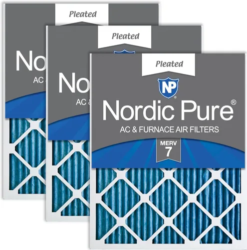 Vista 78 de Filtro de horno de aire acondicionado, caja de 6, de Nordic Pure Merv 12., 18x30x1M12-6