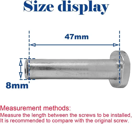 Vista 6 de 3.150 in x 0.945 in Rueda trasera Flash M8x43 44 45 46 1.850 in Juego de eje para plegable Micro Mini 2 3 4 ruedas niños Scooter Kickboard Negro