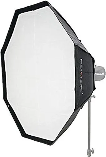 Vista 31 de Fotodiox Caja de luz Pro de 32 x 48 para estudio estroboscópico/flash con difusor suave y anillo de velocidad universal (3 a 6 pulgadas de diámetro)
