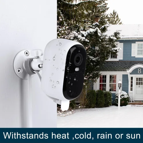 Vista 3 de iTODOS Paquete de 2 cables de alimentación y adaptadores de 20 pies para cámara de seguridad inalámbrica Arlo Essential, 2ª generación, cable