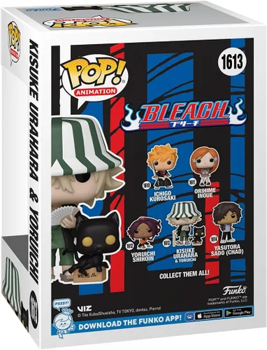 Vista 3 de Funko Pop! Animation: Bleach - Kisuke Urahara con Yoruichi - Bleach - Figura de vinilo coleccionable - Idea de regalo - Producto
