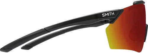 Vista 2 de Smith Gafas de sol unisex Ruckus Performance - Marco negro mate Lente espejo rojo ChromaPop