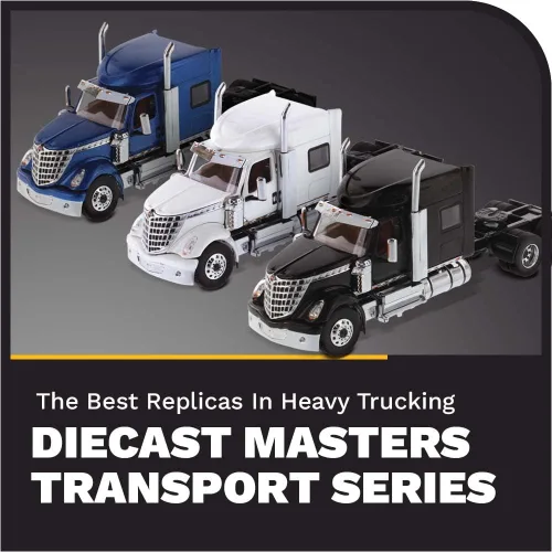 Vista 7 de Diecast Masters International Lonestar Sleeper Cab Truck Tractor, SFFA Tándem con cama de 72 pulgadas Semirremolques modelo a escala de estrella