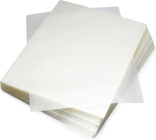 Vista 8 de Yaxa Basics Hojas laminadoras de papel de plástico laminado térmico transparente, 9 x 11.5 pulgadas, paquete de 50, 2.8 mil