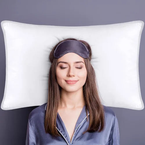 Vista 5 de Utopia Bedding Almohadas de Cama para Dormir (Blanco), Tamaño Queen Juego de 4, Almohadas de Hotel, Almohadas Refrescantes para Personas que Duermen