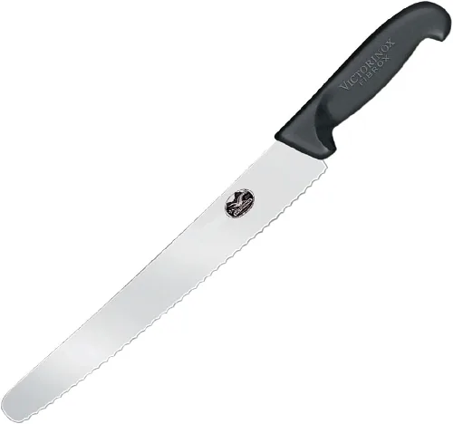 Vista 3 de Victorinox Swiss Army Cuchillo de pan dentado de 10-1/4" con mango Fibrox